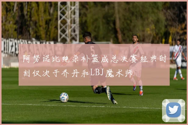 阿努诺比绝杀补篮成总决赛经典时刻仅次于乔丹和LBJ魔术师